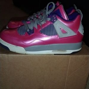 Jordan 4 Retro Pink Foil (GS) 6.5Y